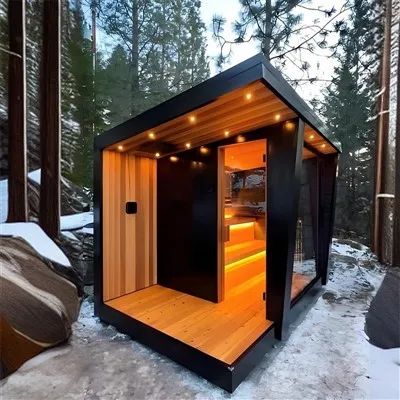 Tähistaeva ülaosa – õuesaunaelamus ja loomulik tervis vilkuvate öötulede all